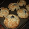Muffins aux bleuets frais