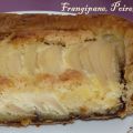 Tarte frangipane, poires, pralinoise