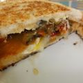 Croque chèvre - ratatouille