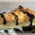 Tarte crumble aux marrons et pommes sauce[...]