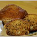 Muffins aux bananes et fromage à la crème