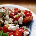 Dakos crétois (salade de tomates sur pain[...]
