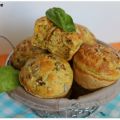 Muffins courgettes et basilic