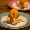 Mini charlottes à l'abricot