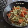 One pot pasta végétarien : pâtes, carottes,[...]