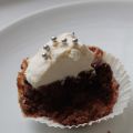 Cupcakes chocolat/pralin, topping confiture de[...]
