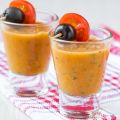 Velouté de potiron en verrine
