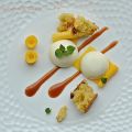 Mousse ricotta/citron vert – mangue – moelleux[...]