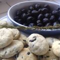 Cookies aux olives noires