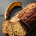 Banana Bread à la purée de cacahuète.