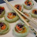 Petits Makis de crudités