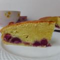Le Gâteau sans beurre aux cerises