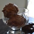 Glace au chocolat noir...