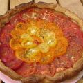 Jolie tarte à la tomate, façon Mamibio