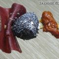 Mini brochette mozzarella/tomate/grison
