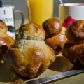 Petites brioches à tête