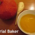 Soupe au potimarron et persil tubéreux