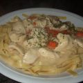 Golden chicken and Noodles(mijoteuse)