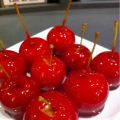 Pommes d'amour version saint Valentin