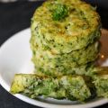 Galettes toute vertes (brocolis, petits pois)