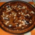 Tarte aux poires et au chocolat croquant