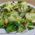 Salade de mesclun, fenouil et courgettes,[...]