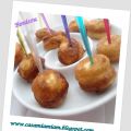 Oeufs de caille en beignet