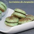 Macarons choco-menthe, Recette Ptitchef