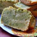 Cake marbré, pois chiches et petits pois au[...]