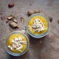 Panna cotta Vanille, Mangue et Cacahuètes