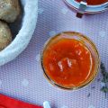 Confiture d'abricot à la fleur de lavande