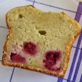Cake mascarpone & touche de framboise