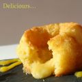 Moelleux au gingembre coeur coulant de mangue