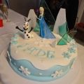 Gâteau la Reine des Neiges