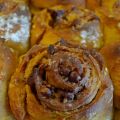 Pumpkin pecan cinnamon rolls - Brioches roulées[...]