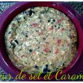 Quiche provençale sans pâte