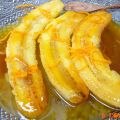 Bananes fondantes au caramel d'orange
