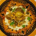 Tajine de veau aux citrons confits & olives