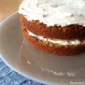 Gâteau aux pacanes et crème au beurre au miel