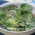 PETITE SALADE VERTE AUX PACANES ET BACON