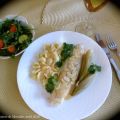 Filets de doré, sauce crémeuse aux tomates[...]
