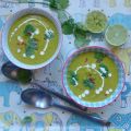Velouté de courgettes au curry thaï, lait de[...]