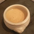 VELOUTE DE CEPES CHANTILLY A LA NOISETTE