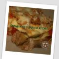 Lasagnes aux légumes et au thon