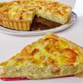 Tarte aux chou fleur et crevettes