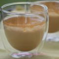 Panacotta lait de coco coulis au zeste de yuzu