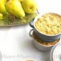 Crumble Poire/Banane