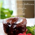 ~Gâteau au chocolat au coeur fondant~