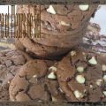 Cookies aux noisettes et aux deux chocolats