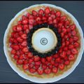 Tarte à la fraise et aux mûres